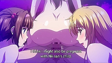 Garanhão hentai bem dotado fode todas as garotas da vizinhança, incluindo irmãs e mãe.