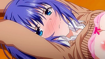 Irmãs gêmeas hentai de empregada fodidas no banheiro da escola.