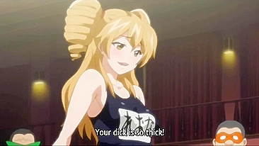 Três garotas teens viram putas e são estupradas em gangue no hentai.