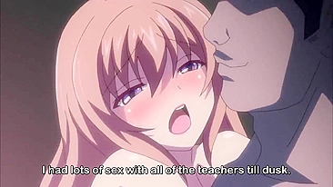 Ação hentai hardcore com colegial desonrada levando dupla penetração de pau enorme.