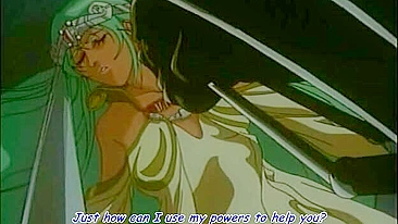 Hentai - Retorno do Overfiend 4 - Soldada amarrada em gangbang com tentáculos bestiais.