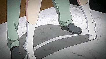 Tio fode a sobrinha em cena hentai quente com o entregador de pizza.