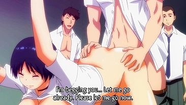 Nova funcionária abusada sexualmente por colegas no trabalho.