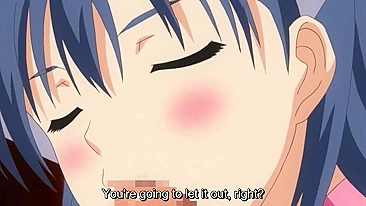 Adolescentes hentai de uniforme escolar em orgia quente.