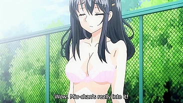 Garota honesta seduzida por grupo de gangbang hentai.