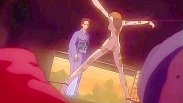 Demônio sexual hentai destrói ruiva gostosa em luta sexy.