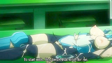 Guerreira teen fodida por monstro de tentáculos em hentai hardcore.