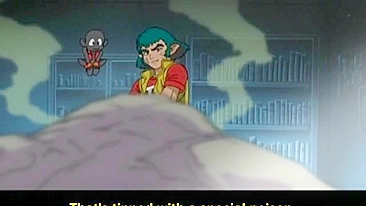 Médico usa poção de amor hentai em aluna, despertando tesão louco.