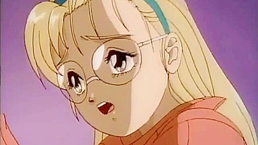 Loirinha cremosa de óculos leva surra de pica no banheiro quente. #Hentai #Pornô