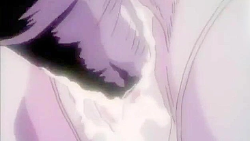 Loirinha cremosa de óculos leva surra de pica no banheiro quente. #Hentai #Pornô