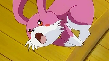 Lésbicas sensuais em acampamento mágico com foda de strap-on. #Hentai