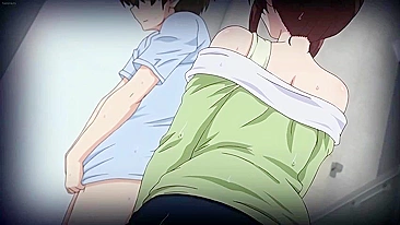 Vídeo hentai - Madrasta peituda seduzida por guarda tarado com poção do amor.