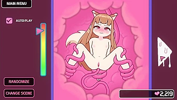 Viva o horror erótico de tentáculos lovecraftianos e deusas lobo nessa animação hentai NSFW.