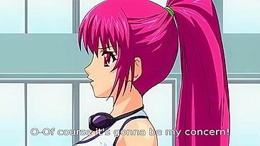 Aula de natação com sereia hentai e aluna gostosa de peitos enormes.