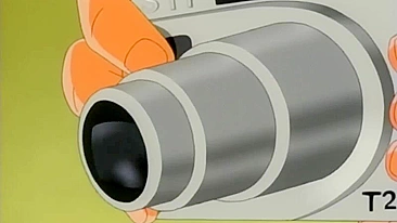 Colegial dedada por tarado de anime em público.