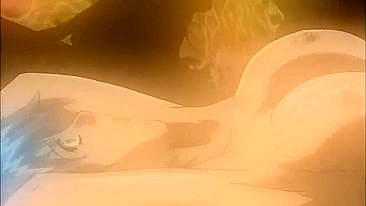 Enfermeira hentai peituda dominada por velhos safados com brinquedos e chicotes.