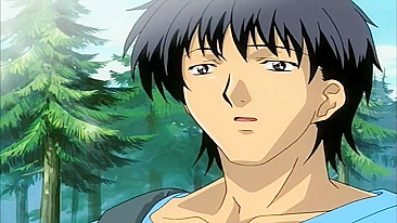 Enfermeira hentai peituda dominada por velhos safados com brinquedos e chicotes.