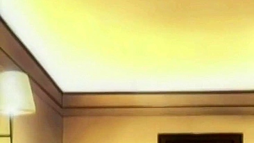 Âncora hentai curte sexo safado com brinquedos na buceta e no cu.