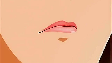 Hentai - Chantagem com colegial fofa pra chupar buceta e gozada facial.