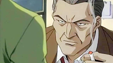 Hentai - Íncubo de pau enorme fode policial enquanto garota nova se masturba.