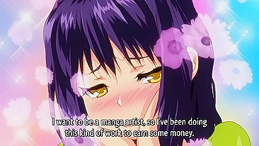 Vadia hentai recebe ligação de creampie da mamãe.