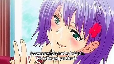 Vadia hentai recebe ligação de creampie da mamãe.