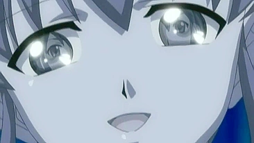 Colegial hentai peituda leva DP de verme tentáculo.