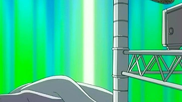 Colegial hentai peituda leva DP de verme tentáculo.