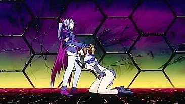 Futa gata domina escrava sexual com buceta e boca brutais. #Hentai