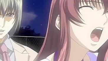 Vídeo hentai - Garotinha anime miúda leva no cu de enfermeira com strapon.