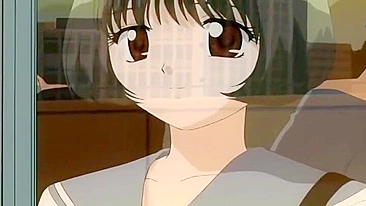 Garota teen no trem é abusada por estranho que baixa sua calcinha e deda ela.