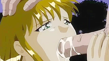 Colegial hentai novinha é perseguida e fodida ao ar livre.