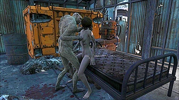 Vídeo hentai: personagem de Fallout 4 fode novinha o dia todo.