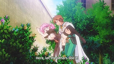 Frase reduzida - Garota adolescente fofa é explorada sexualmente em público.