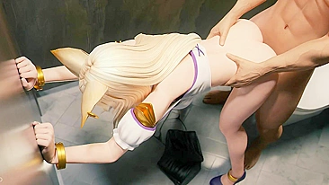 Vídeo Hentai: 'Milky Taboo' - Ahri de League of Legends