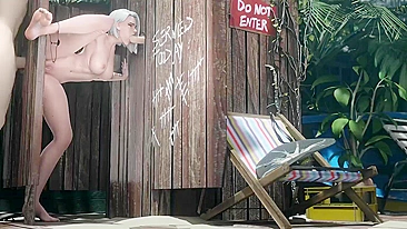 Hentai Pornô Overwatch - Manobras Sensuais da Ashe nas Sombras