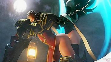 Aventura Satírica de Johanna e Auriel - Paródia Hentai Pornô