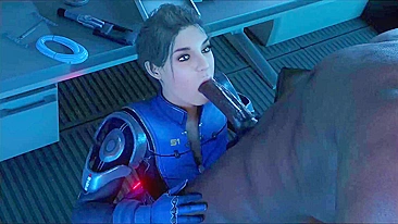 Satírica pra Hentai - 'Tomoganim Ashley Williams' de Mass Effect