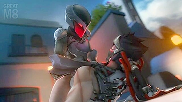 Assassin e Genji na Foda de Overwatch