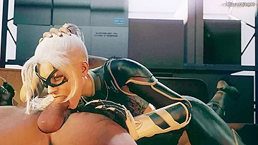 Gata Negra Hazard3000 - Um Vídeo Hentai Pornô Maravilhoso!