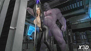 Realizando Seus Desejos - Aventura Erótica 3D de Viúva Negra e Thanos