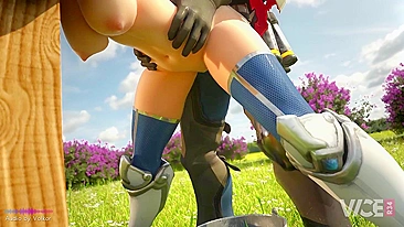 Cena de Sexo Quente entre Brigitte e McCree em Overwatch