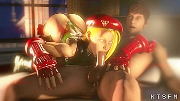 Cammy de Street Fighter fica safada no novo hentai pornô