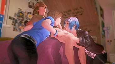 Adolescentes Safadas Viajam no Tempo em Hentai Pornô Gráfico