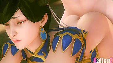 Chun-Li de Street Fighter Se Suja no Kallenz