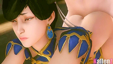 Chun-Li de Street Fighter Se Suja no Kallenz