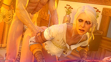 The Witcher 3 - Desejos Obscuros de Ciri - Uma Aventura Hentai Quente