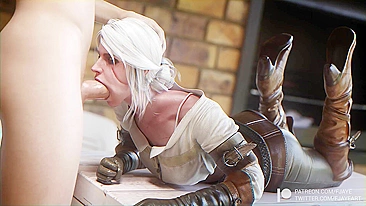 A Matadora Sedutora de The Witcher - Cena de Sexo Quente da Ciri