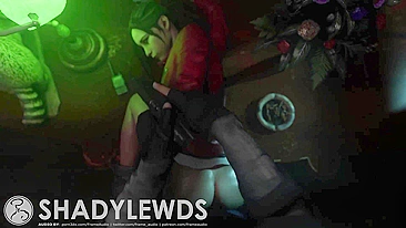 Leon e Claire no Calor de RE2 - Uma Aventura Sacana de Sobrevivência