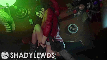 Leon e Claire no Calor de RE2 - Uma Aventura Sacana de Sobrevivência